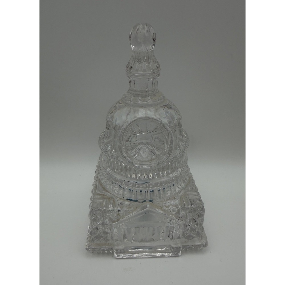 Godinger Crystal Capitol Dome Bell Jar Cloche Washington DC Style Decor